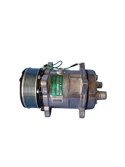 Sanden A/C Compressor 8 PK 12/24 VOLT SD5H14 Back Connection