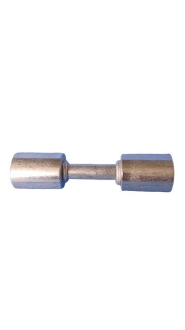 ALUMINIUM  LONG CONNECTOR FOR PIPE 10 MM